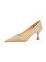 Urban Plain Non-Slip Slip On High Heel Shallow Shoes